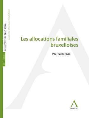cover image of Les allocations familiales bruxelloises